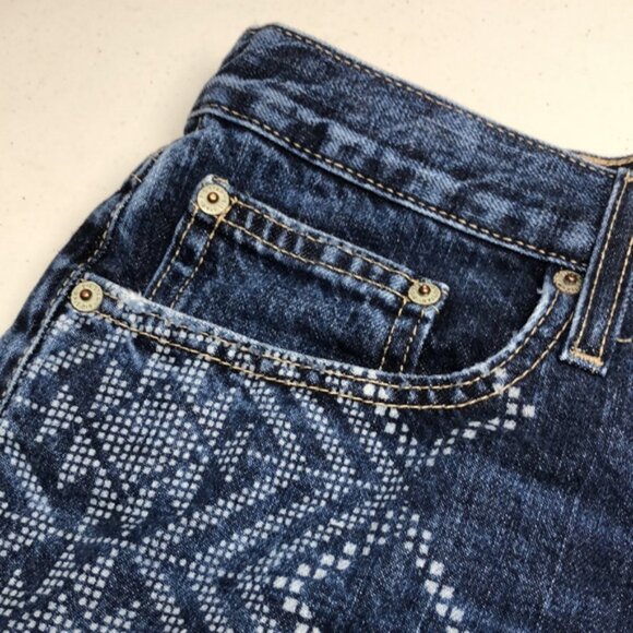 BIG STAR FACTORY JEAN SHORTS MADE IN MEXICO 8/29 🇮🇹 - Picture 5 of 11